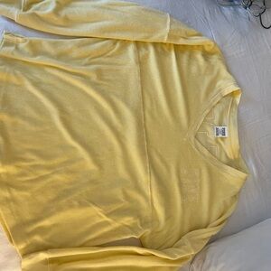 Victoria's Secret Yellow Sweatshirt